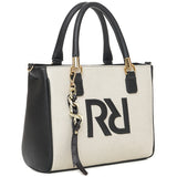 Bolsa Detalhe Palha Média Rafitthy com chaveiro