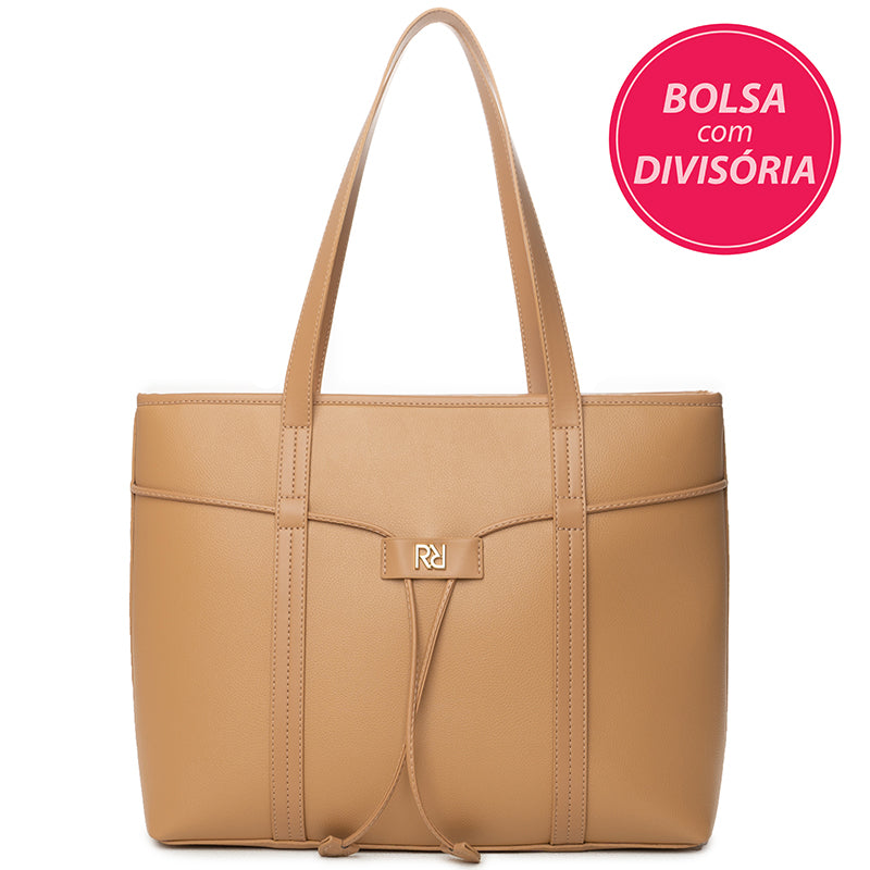 Bolsa Shopper Estruturada com Alças Duplas – Rafitthy