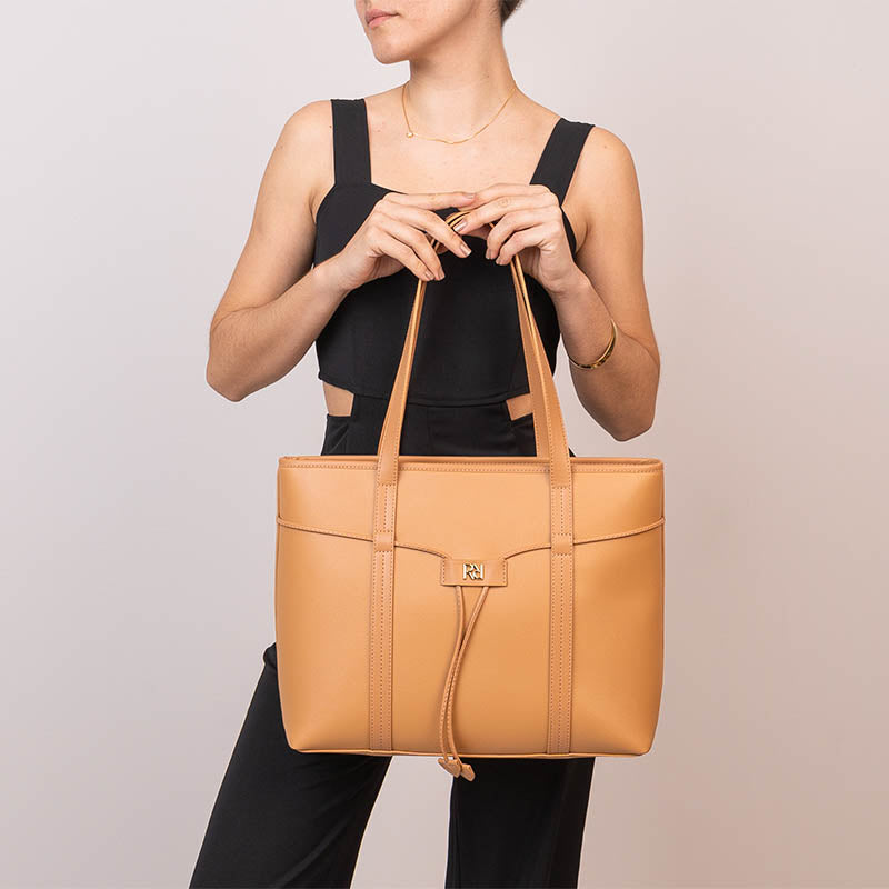 Bolsa Shopper Estruturada com Alças Duplas – Rafitthy