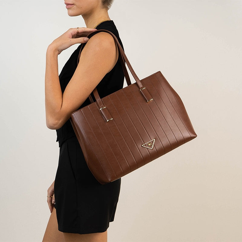 Bolsa Shopper Rafitthy de Material Sintético com 2 Repartições