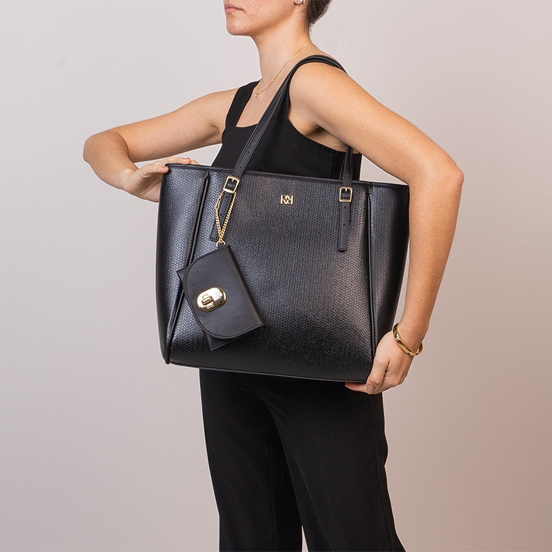 Bolsa Shopper Grande Preta – Rafitthy